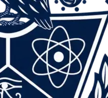 Atom detail from the Society of Thinkers seal