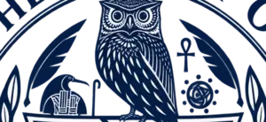 Celestial and scientific forms detail from the Society of Thinkers seal